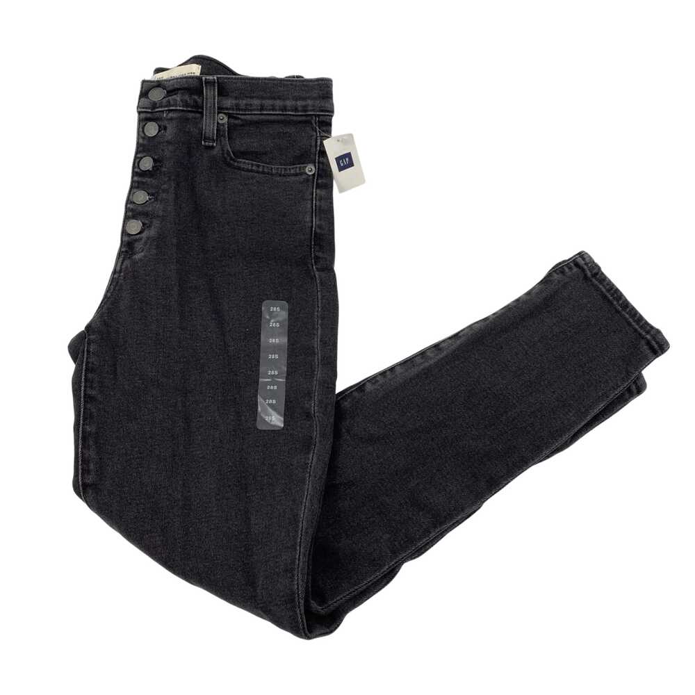 GAP Black Skinny Jeans 27in Inseam Mid Rise | Womens 6